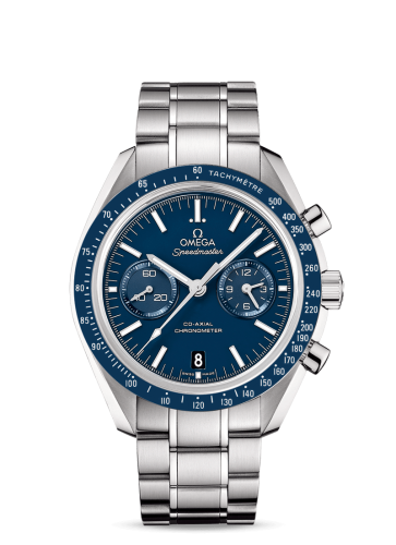 Omega Speedmaster Moonwatch Co-Axial Titanium / Blue / Bracelet